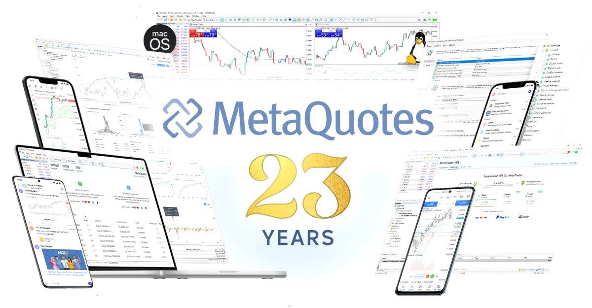 MetaQuotes成立23周年!