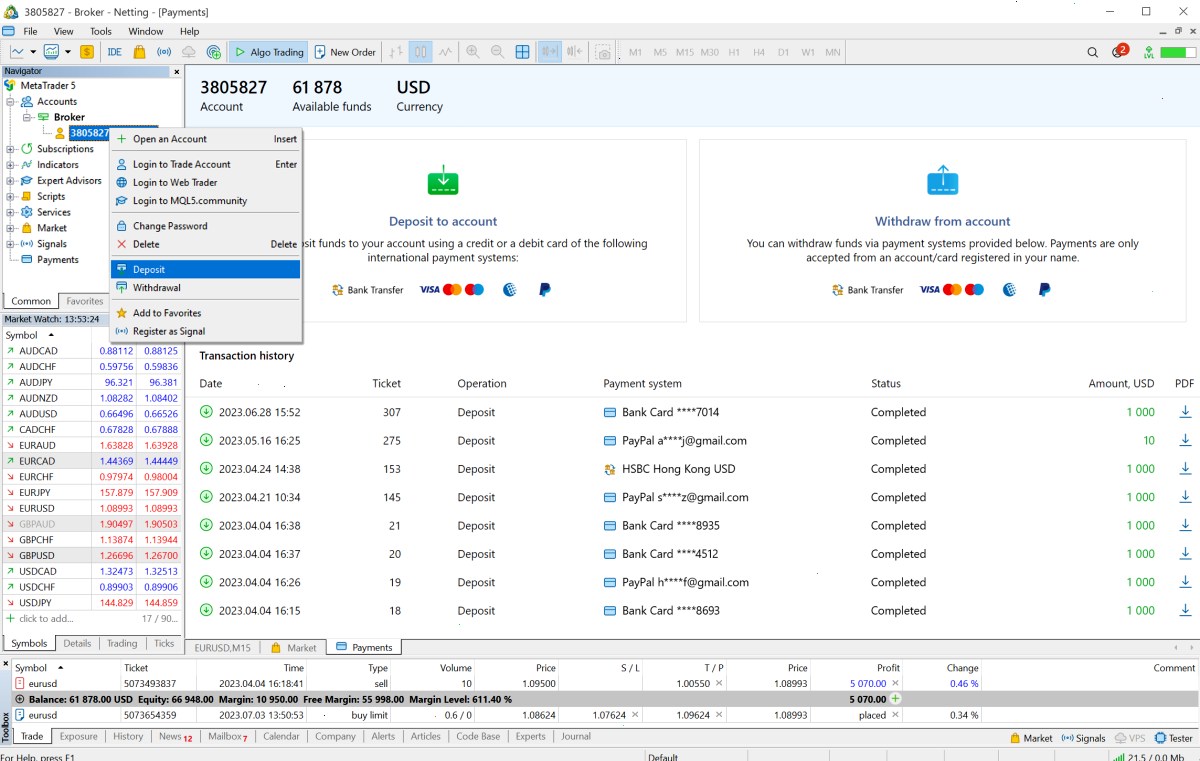 MT5_metatrader5官网_增值工具配套服务与辅助功能入口：MetaTrader 5 build 3950：在程序端出入金，更新的交易报告（封面配图）